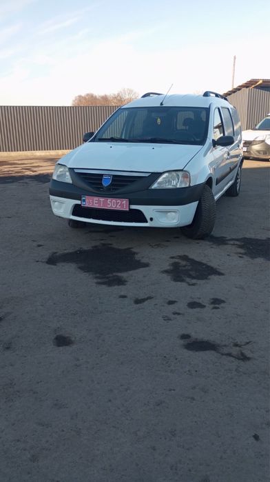 Daciy logan mcv 2008 1,6 газ на повному ходу свіжа