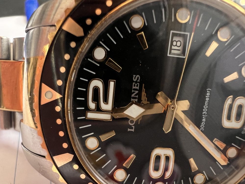 Longined Hydroconquest - 39mm Quartz