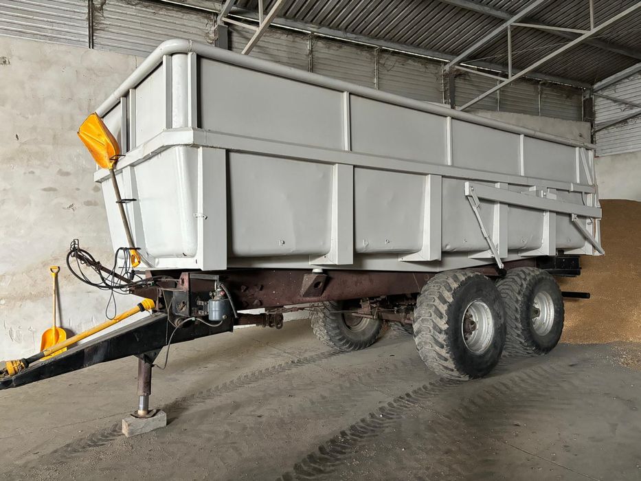 Przyczepa skorupowa wywrotka rolnicza tandem skorupa