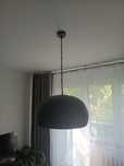 Czarna lampa wisząca