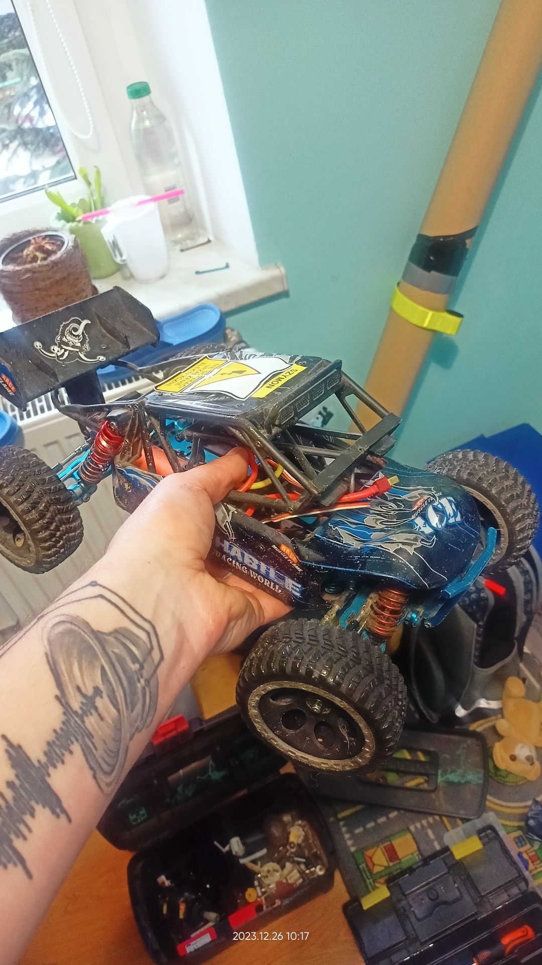 Auto rc wltoys przerobione