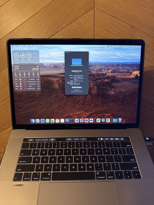 MacBook Pro 2019 i9 16/512