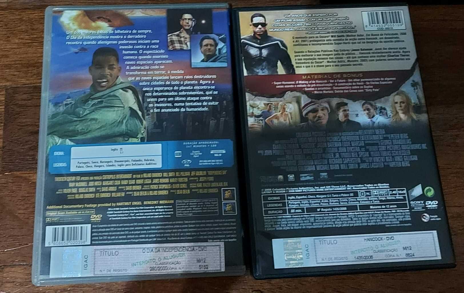 Lote #4 - 10 DVDs Fantasia e Romance
