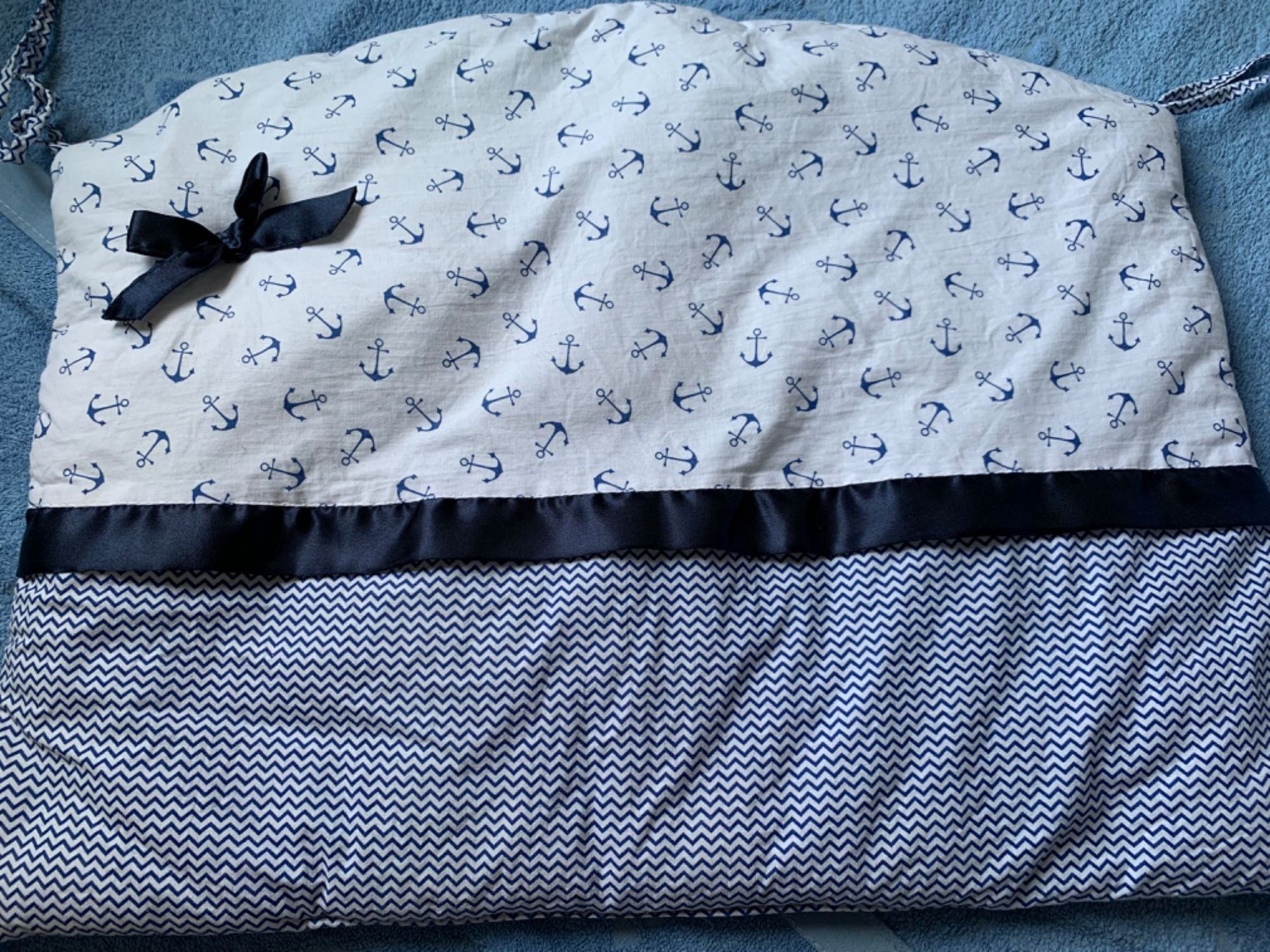Комплект постільної білизни + захист на бортики в дитяче ліжко