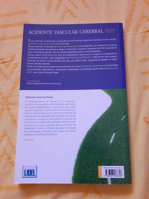 Livro "Acidente Vascular Cerebral Itinerários Clínicos"