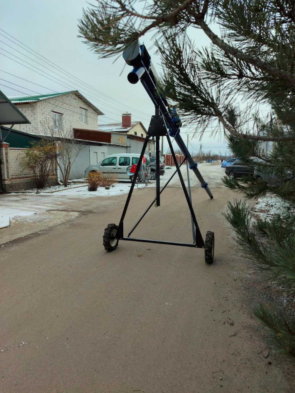 Шнековый погрузчик, винтовой конвейер, транспортер зерна