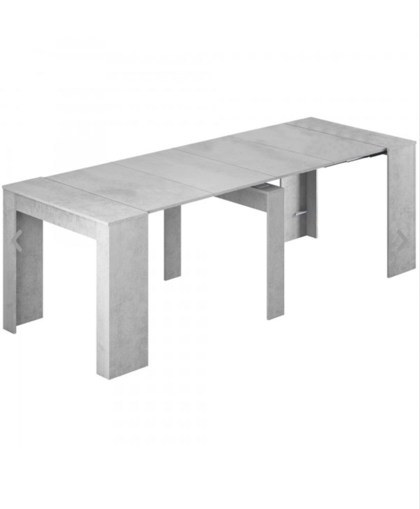 Mesa extensivel cinzento