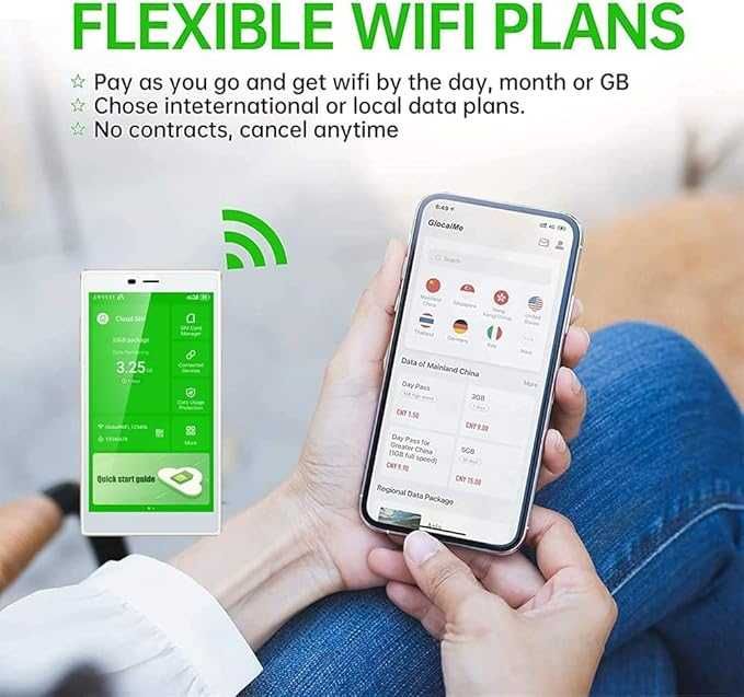 GlocalMe G4Pro mobilny router GLMG21A01 4G LTE Wi-Fi Powystawowy (37b)