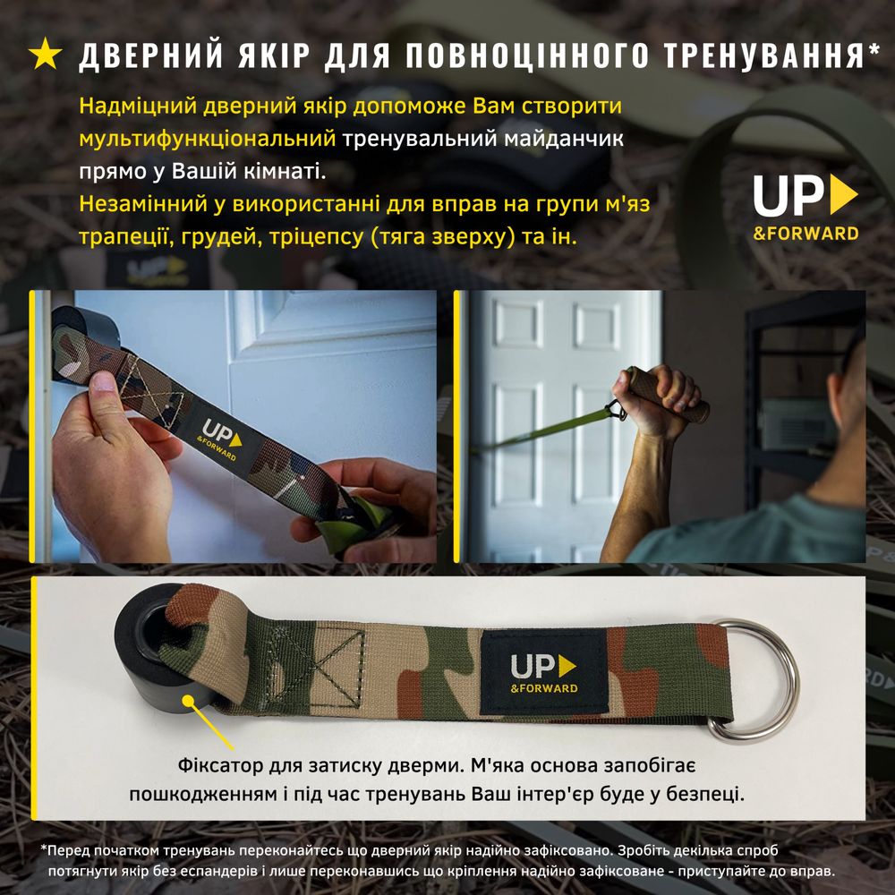 Резинки для підтягування UP & FORWARD Резинки для подтягивания Armour