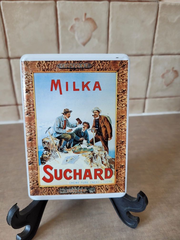 Szyld metalowa pocztówka Milka Vintage