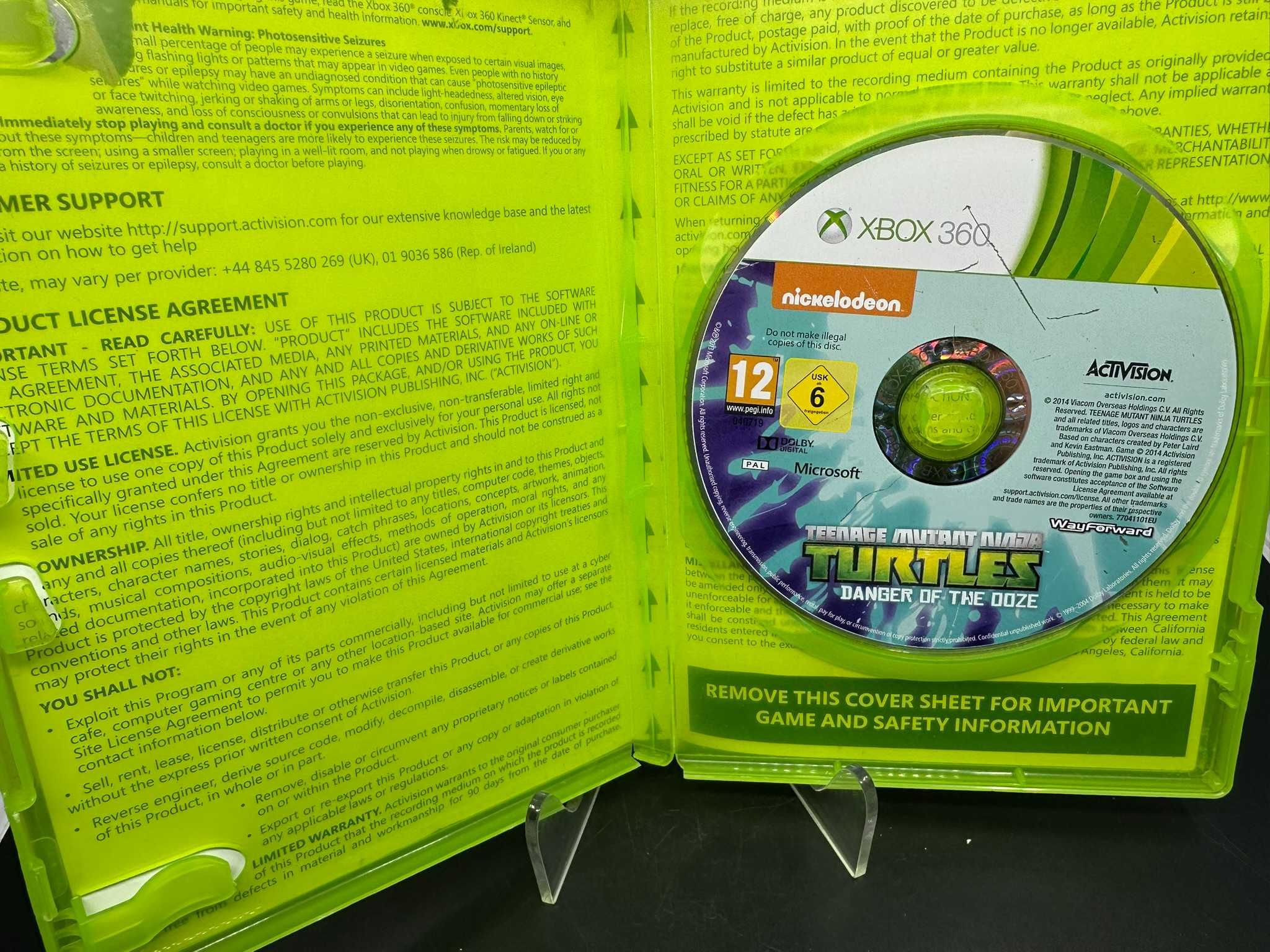 Gra na Xbox 360 Teendage Mutant Ninja Turtles