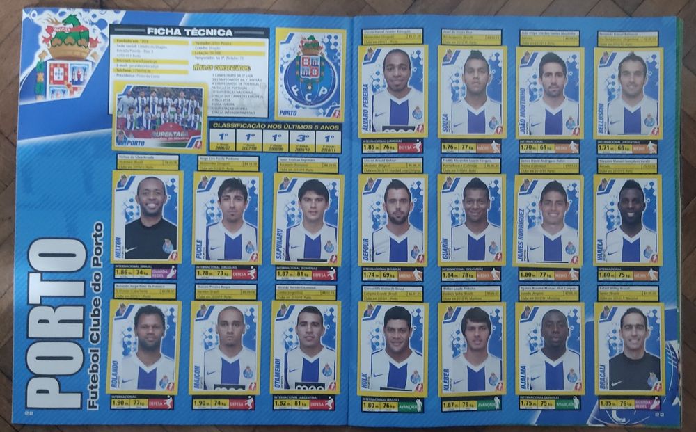 Caderneta Campeonato Português 2011/12