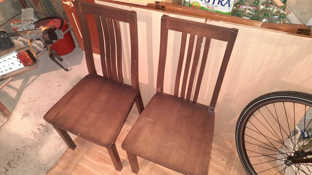 Krzesła drewniane 6 sztuk