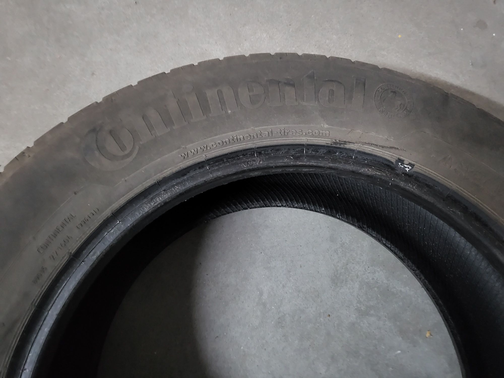 215/60R17 4 opony letnie Continental używane