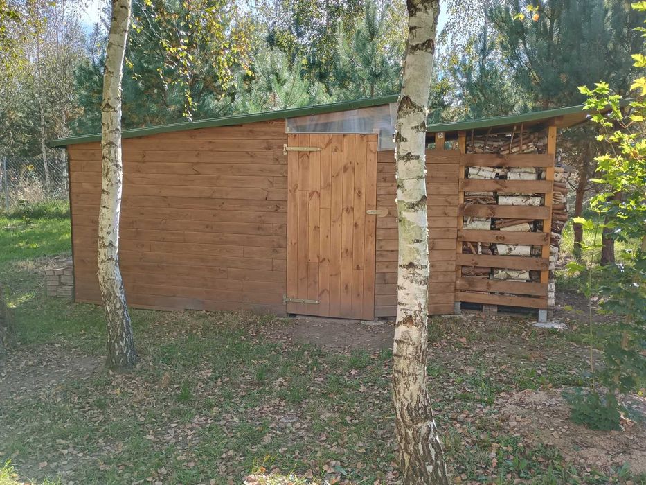 Działka budowlana WZ dom rekreacyjny całoroczny - koło lasu i jeziora