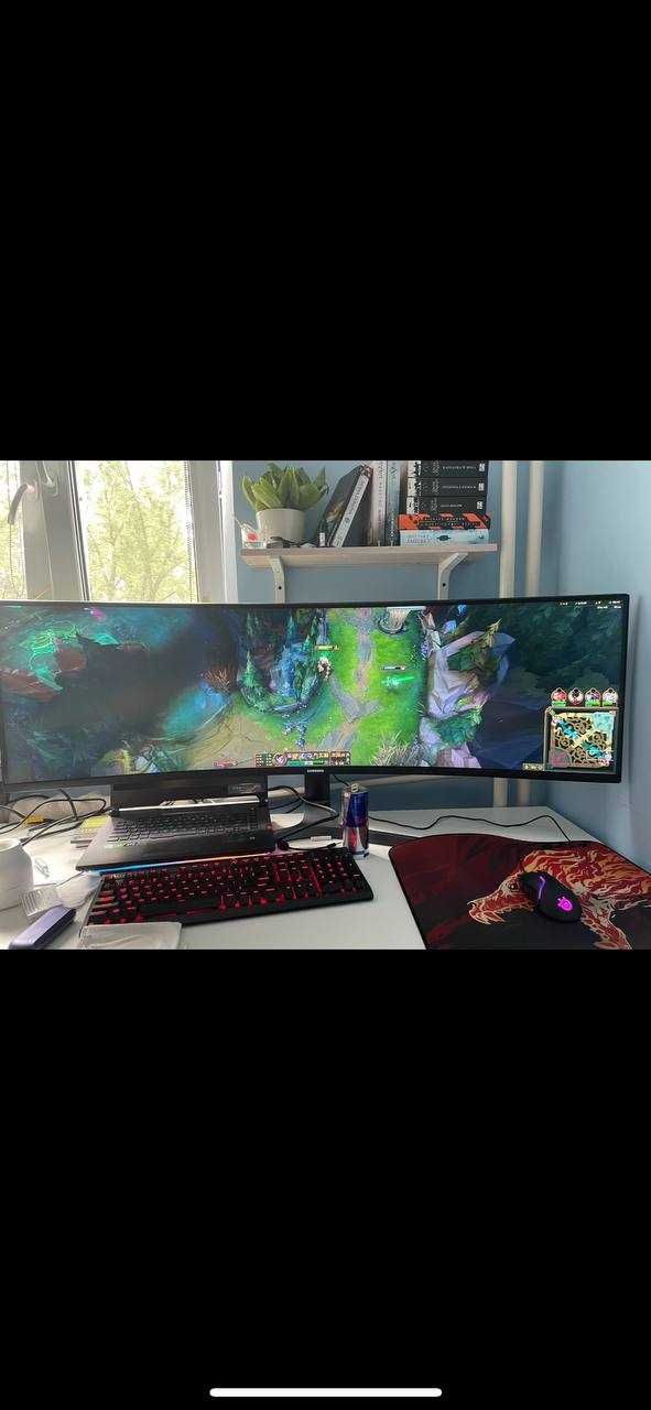 Zestaw gracza Komputer RTX 3080 Monitor Samsung 144Hz 49" gameingowy