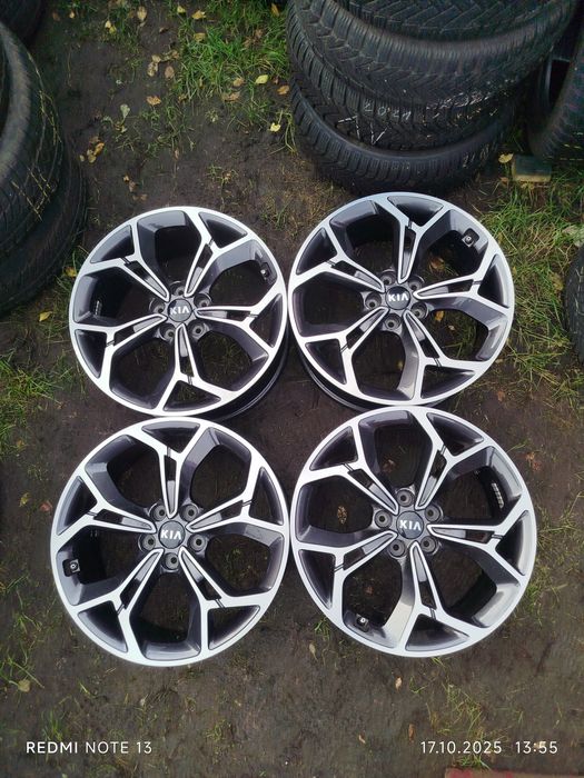 Komplet AluFelg KIA Sportage IV 7,5Jx19(5x114,3,ET50,5)