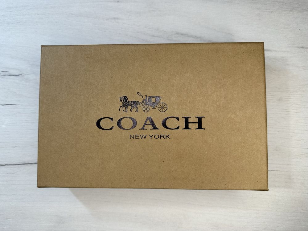 Подарочный набор Coach ремень+кошелек