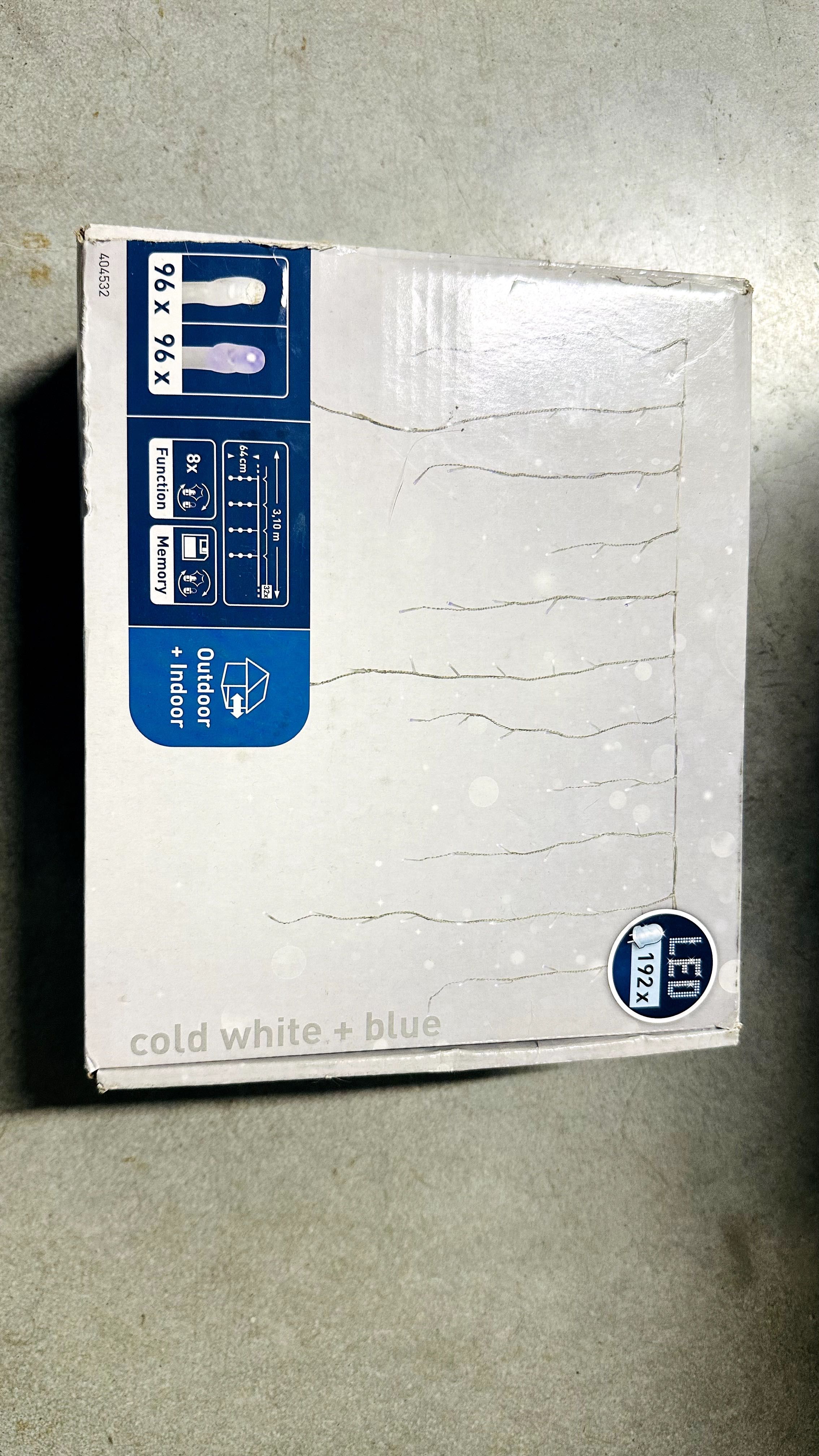 Lampki/światełka LED wewnętrzne/zewnętrzne 96 szt.