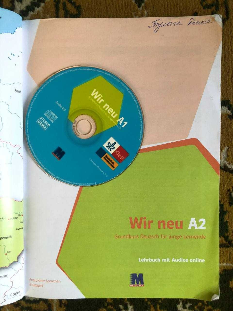 Книга Wir neu А2. Підручник. Курс для вивчення німецької мови