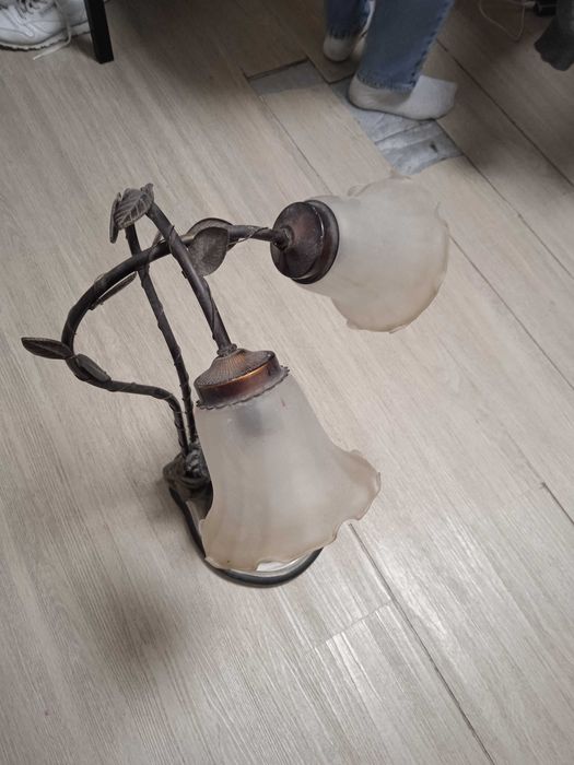 Candeeiro vintage, não respondo a mensagem