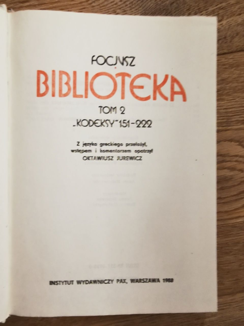 Fojusz - Biblioteka tom 2. Kodeksy 151-222