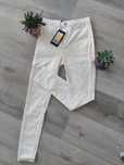 K2-31. Klasyczne białe spodnie skinny rurki jegginsy wysoki stan r. 34