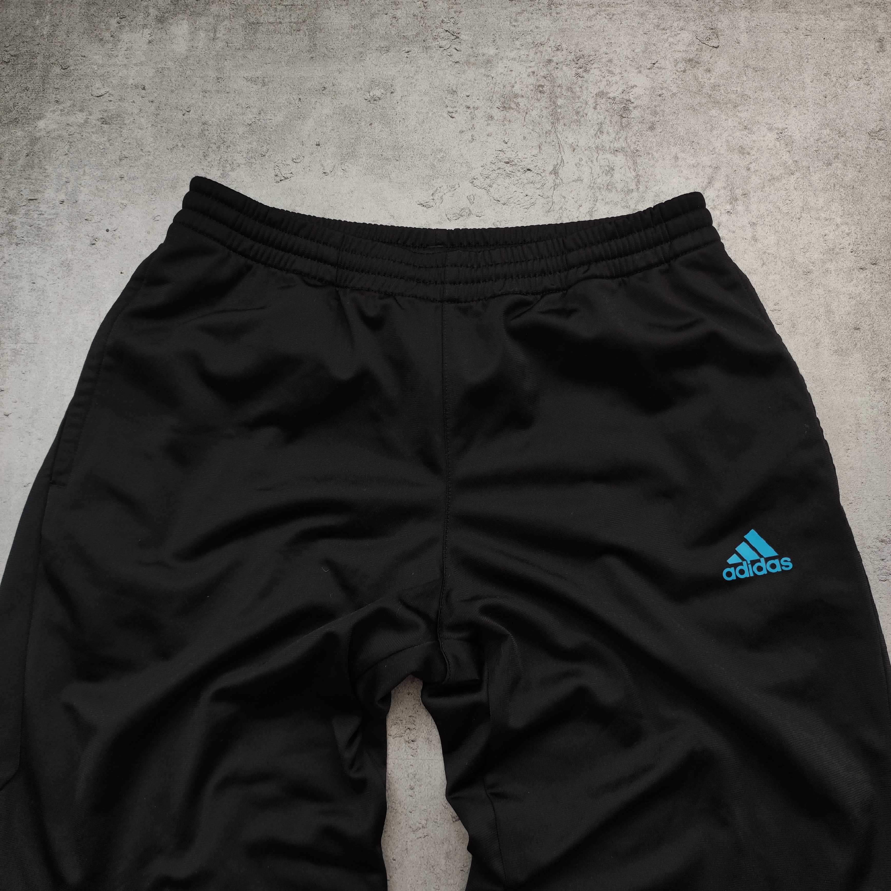 MĘSKIE dresy Spodnie Dresowe Trening Adidas ClimaCool 3 Paski Logo