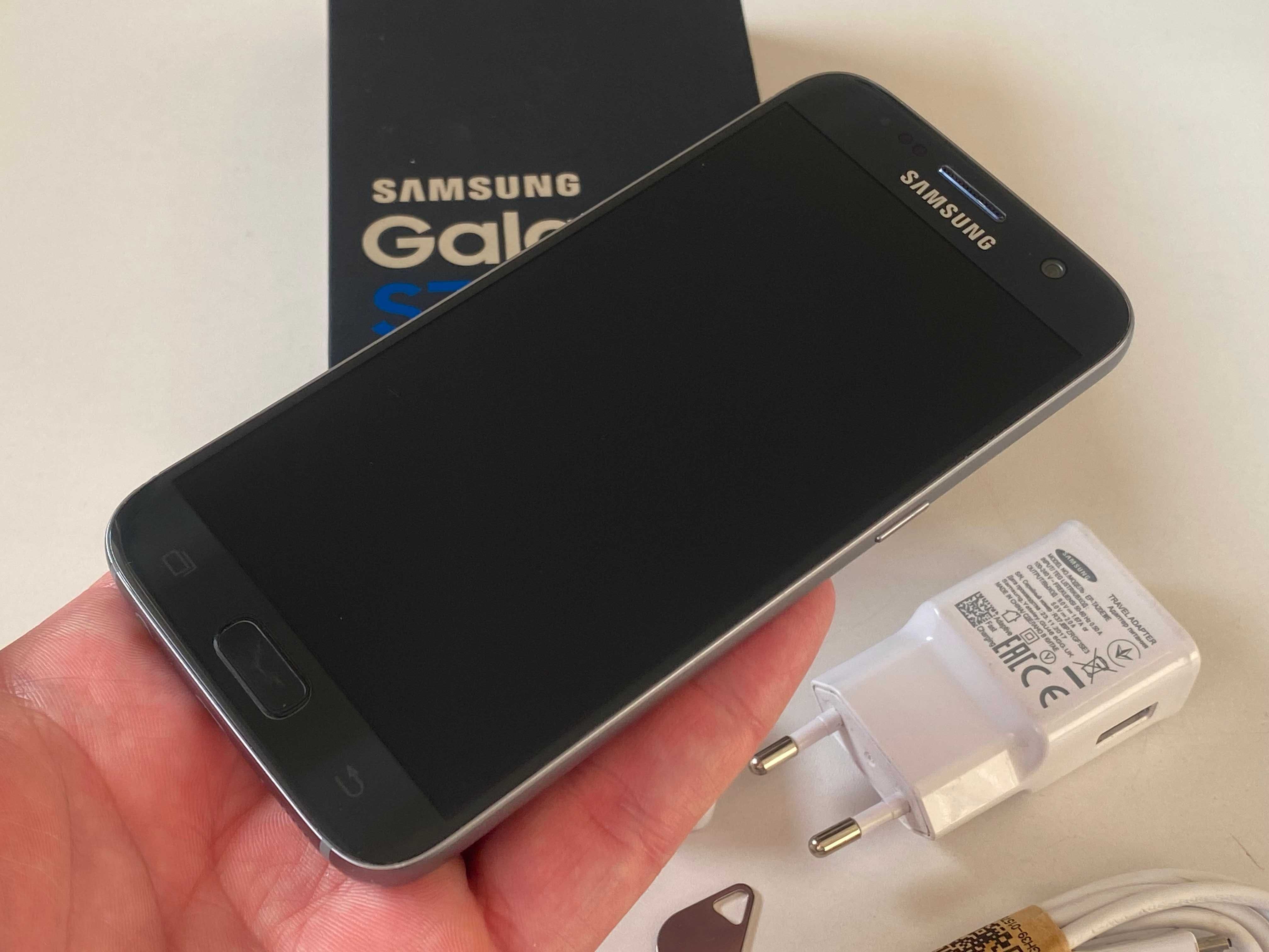 Telefon SAMSUNG GALAXY S7 ZADBANY 100% SPRAWNY lte nfc komplet gwaranc