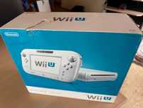 WiiU basic 8 GB pierwsza wersja w pudełku, biała, kompletna.