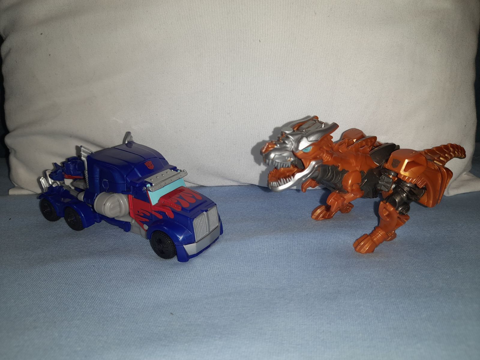 Transformers, 2 figurki Optimus Prime i Grimlock