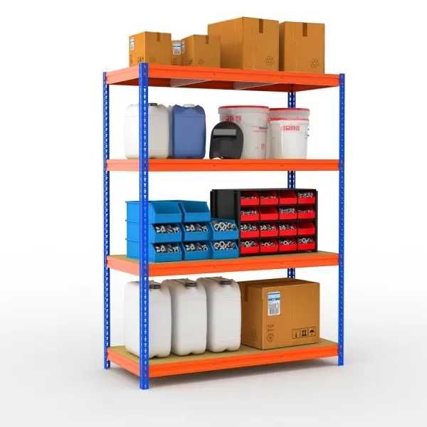 Estante metálica industrial 190(h)x153x460mm