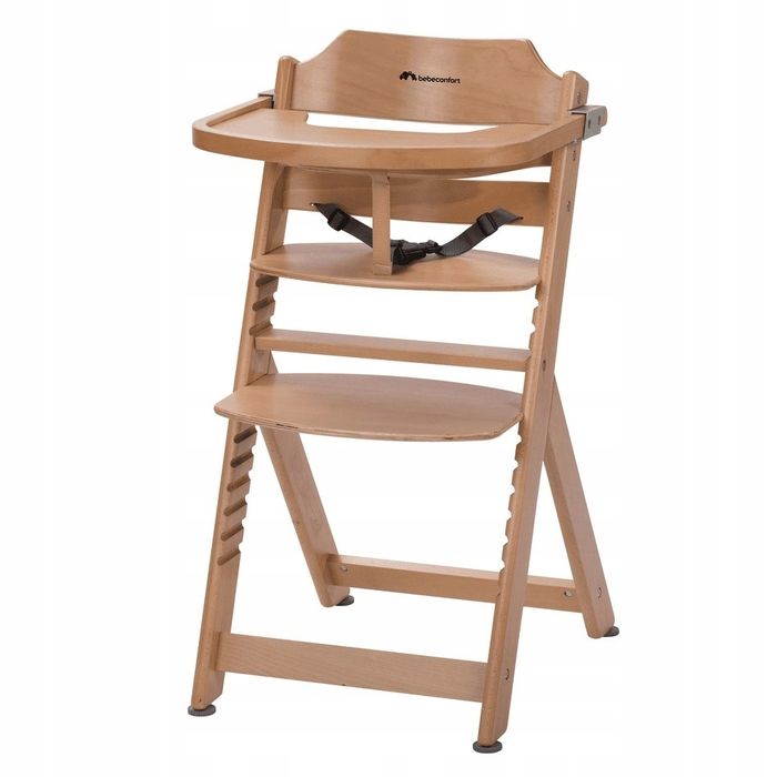 Bebe Confort Timba drewniane krzesełko do karmienia Natural Wood