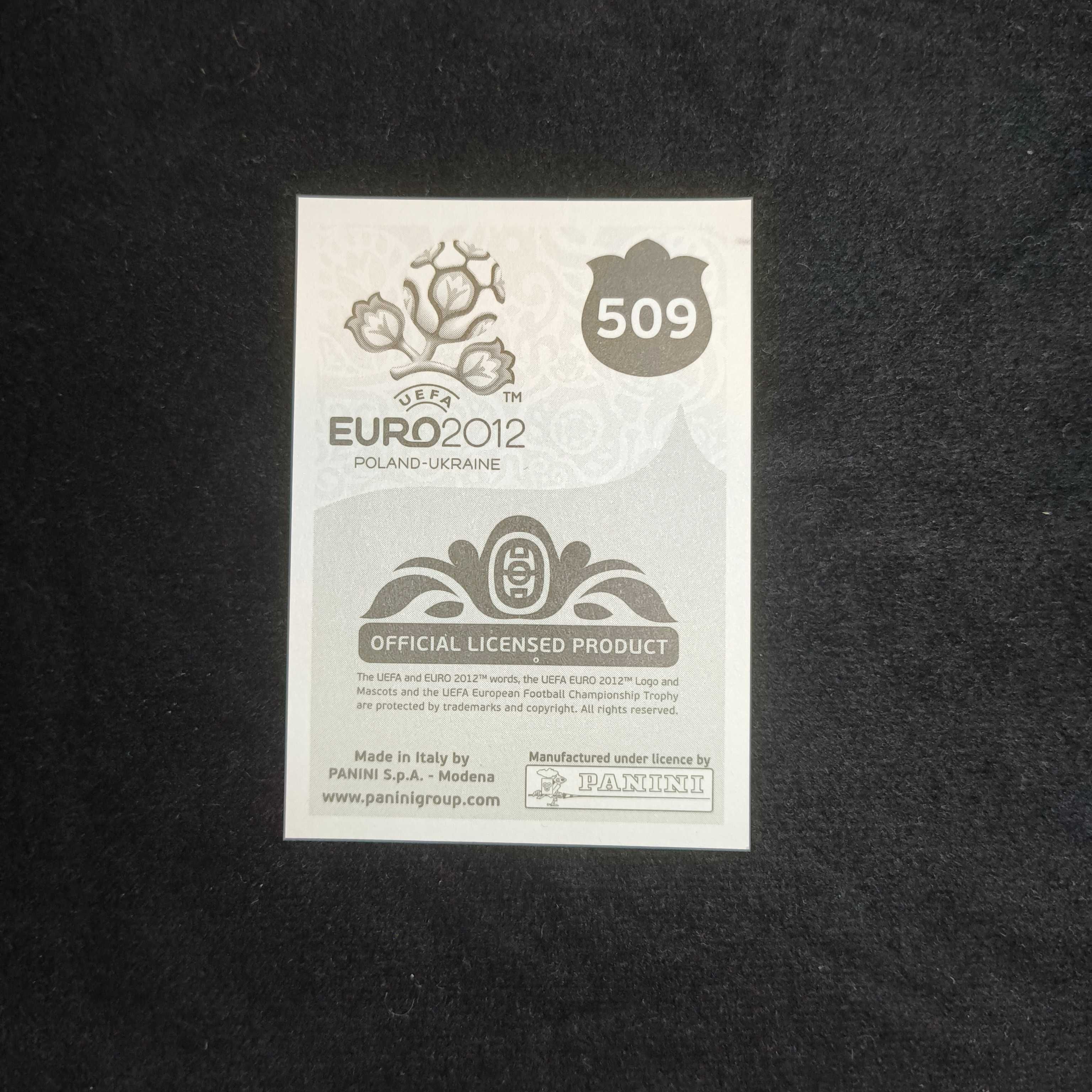 Cromo Wayne Rooney Euro 2012 Panini