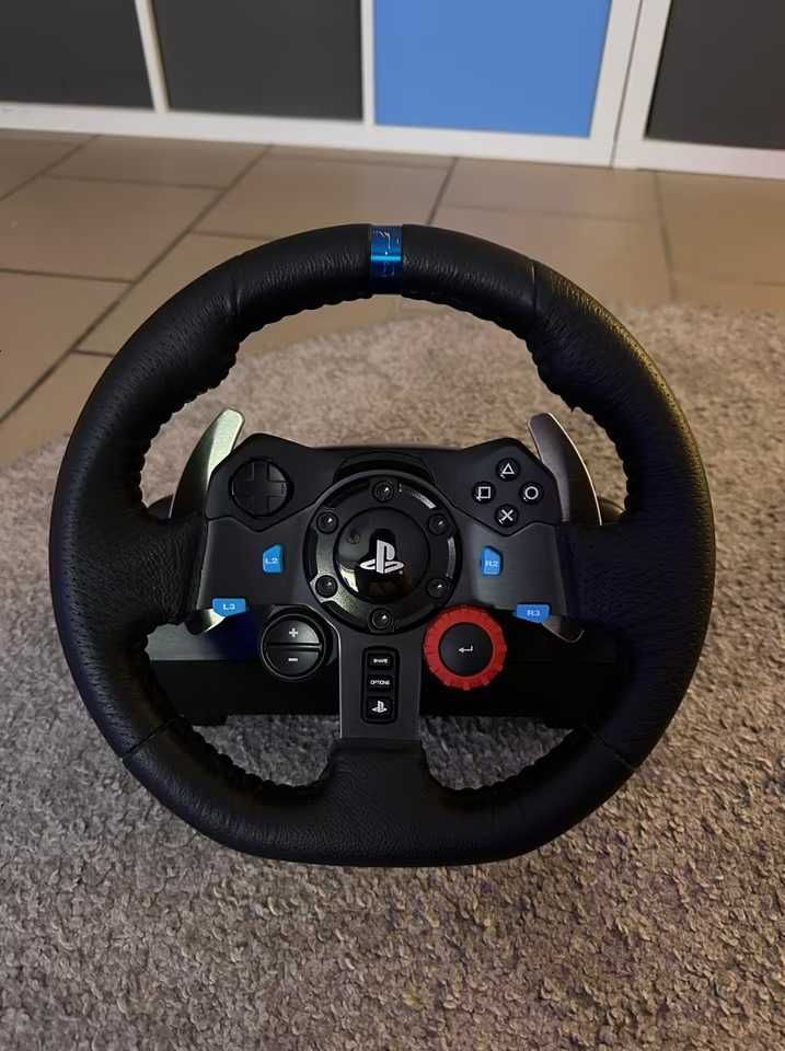 Logitech g29 wraz z shifterem