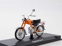 Журнал из серии Наши мотоциклы, №19 с моделью ЛМЗ-2.160 Карпаты (1981)