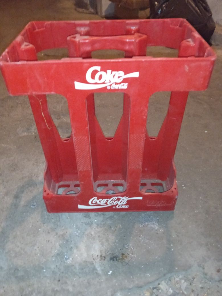 Skrzynka na butelki coca cola
