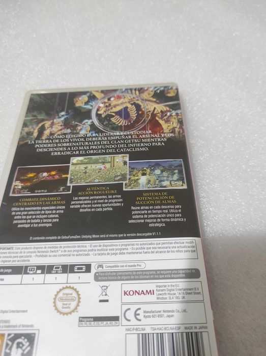 GetsuFumaDen Undying Moon Nintendo Switch