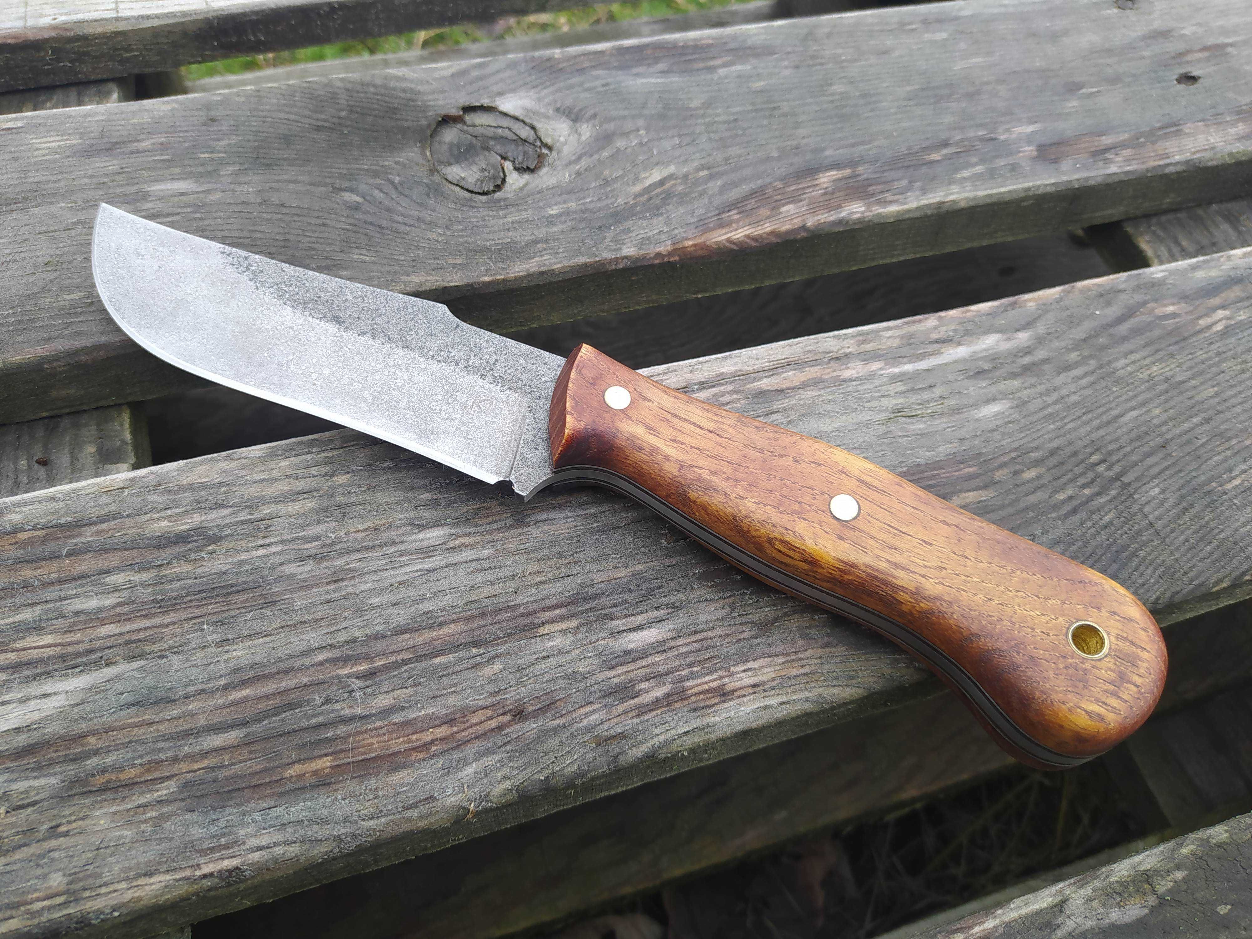 Nóż bushcraft handmade custom knives knifemaking survival
