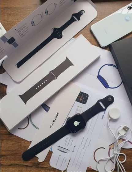 Apple Watch 9 - 10 Titan Ceramic Case. Смарт годинник часы Эпл вотч.