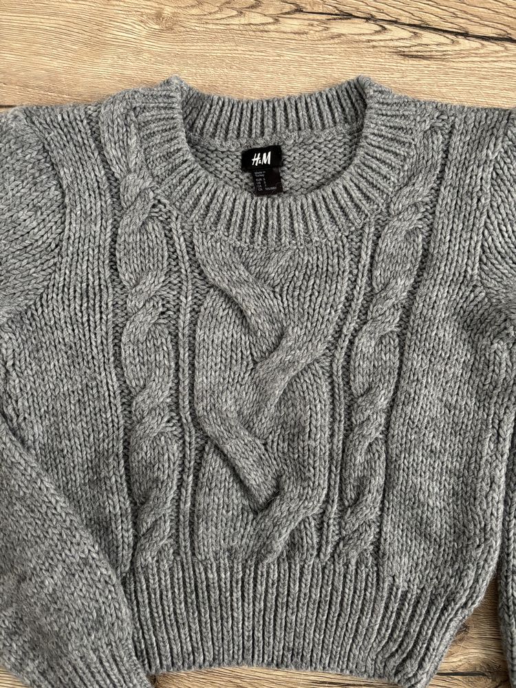 Sweterek z domieszką wełny i alpaki H&M