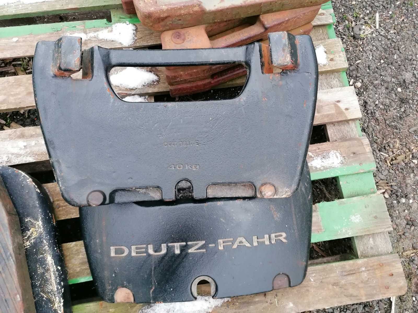 Obciążnik do ciągnika Deutz-Fahr waga 40 kg