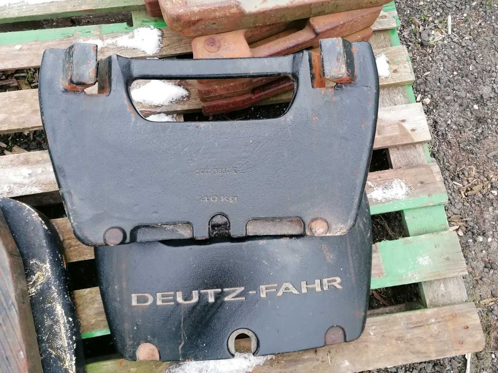 Obciążnik do ciągnika Deutz-Fahr waga 40 kg