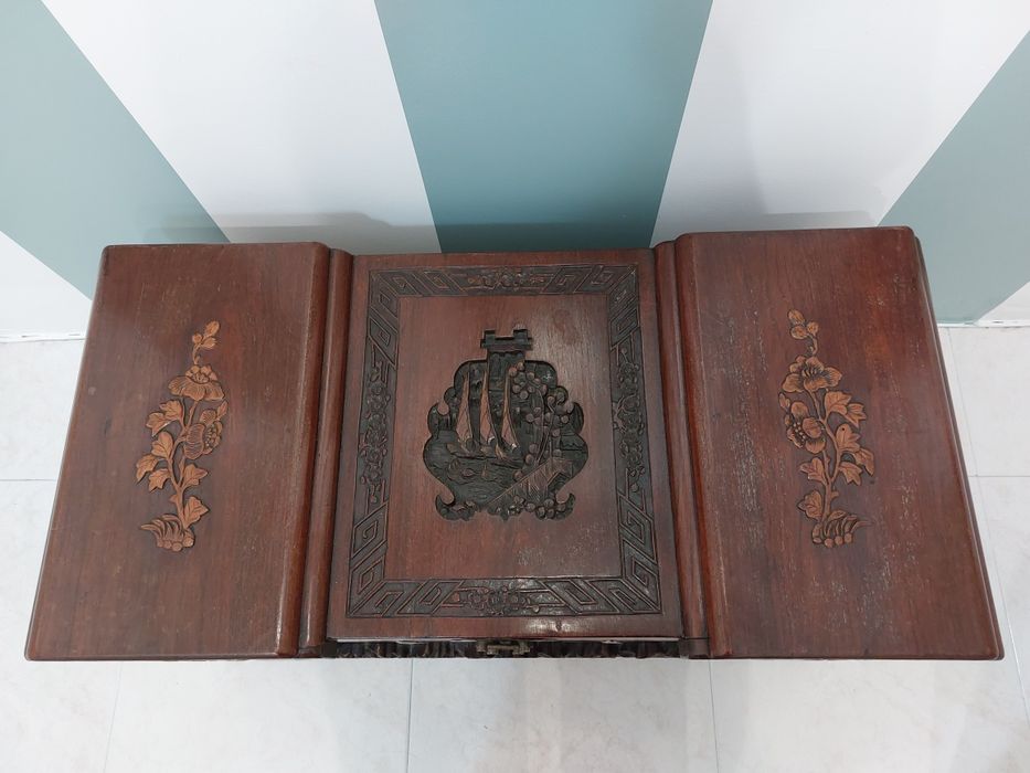 baú handmade vintage