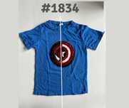 T-shirt cekiny 140cm 10lat spiderman kapitan ameryka marvel #1834