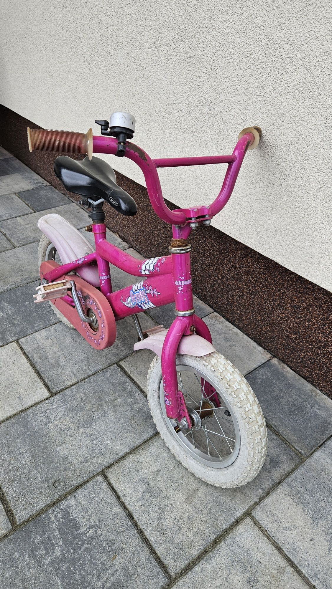 Rowerek dziecięcy koła 12 cali, z bocznymi kółkam