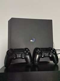 konsola PlayStation PS4 pro + 2 pady