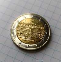 2 Евро Бранденбург. 2020 г. Brandenburg. D. 2 Euro.