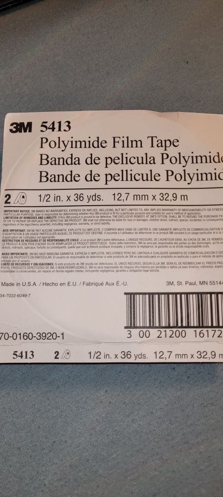 poliimid 3M 12.7mm x32.9m