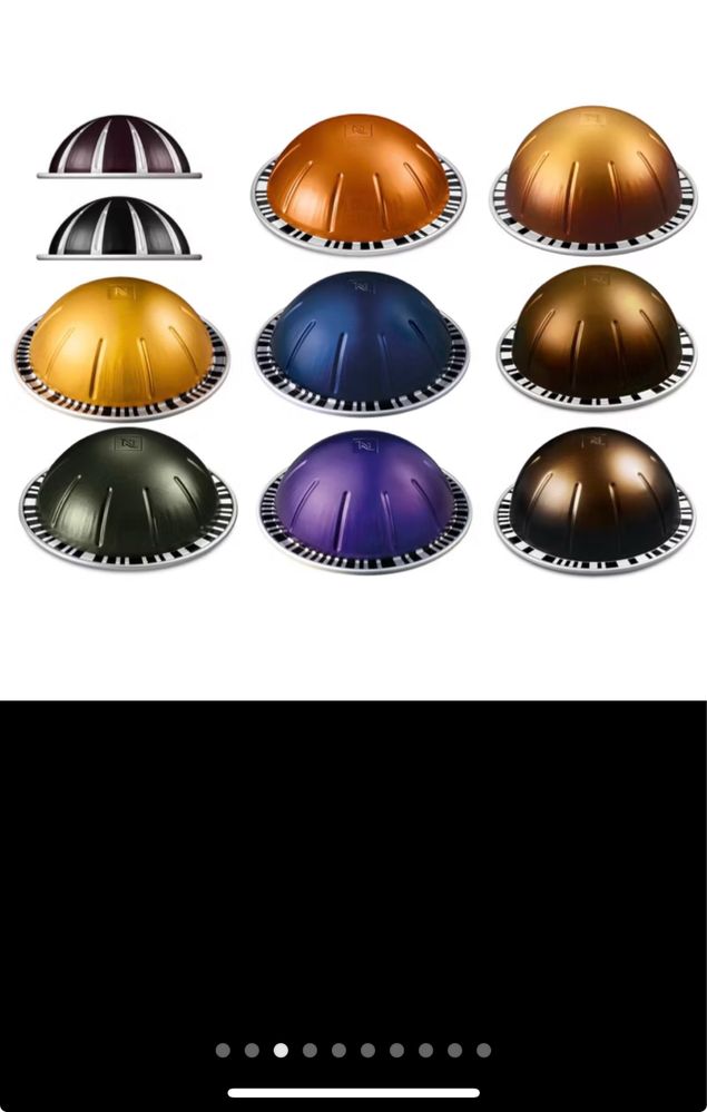 Capsulas nespresso Vertuo